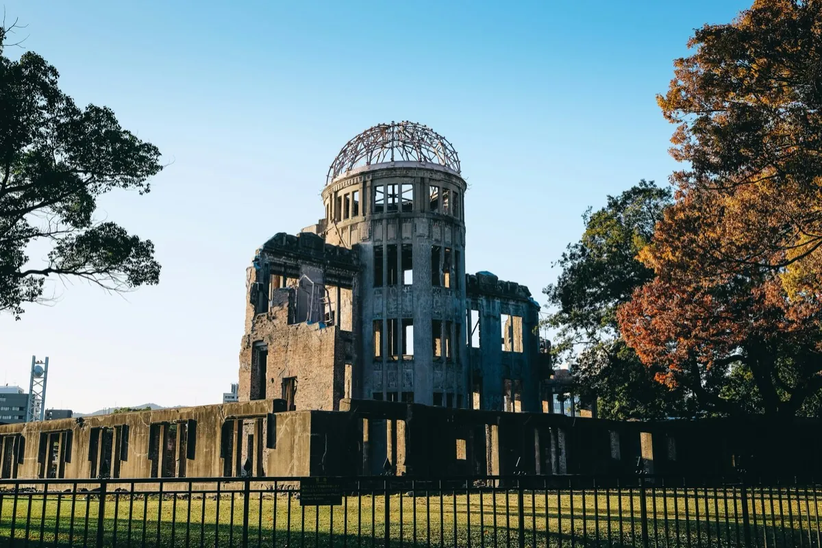 Genbaku Dome (Atomic Bomb Dome) in the Hiroshima Peace Memorial Park
